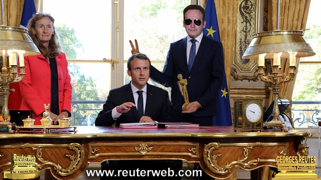 Macron & la Quenelle d'or